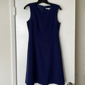 CALVIN KLEIN 🔹 Navy A Line Dress